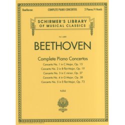 Ludwig Van Beethoven: Complete Piano Concertos (2 Pianos, 4 Hands)