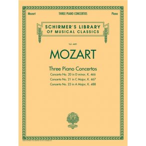 Wolfgang Amadeus Mozart: Three Piano Concertos