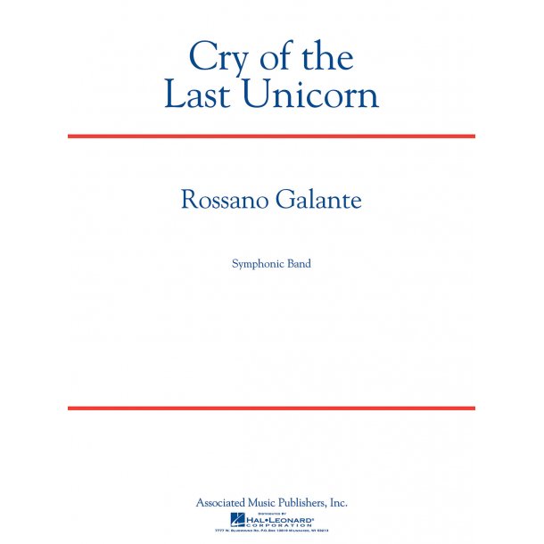 Rossano Galante: Cry Of The Last Unicorn