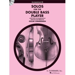 SOLOS FOR THE DOUBLE BASS PLAYER (ED ZIMMERMAN) ACCOMPANIMENT CD