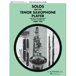 SOLOS FOR THE TENOR SAXOPHONE PLAYER (ED. TEAL LARRY) TSAX BK/CD