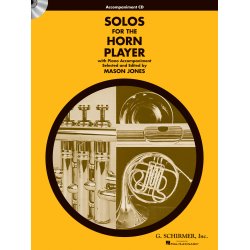 SOLOS FOR THE HORN PLAYER (ED JONES MASON) ACCOMPANIMENT HN CD ONLY