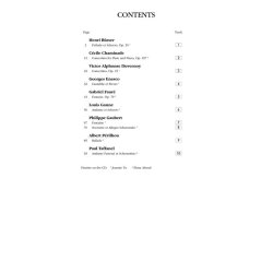 FLUTE MUSIC BY FRENCH COMPOSERS (ED MOYSE LOUIS) FLUTE & PIANO BOOK/CD