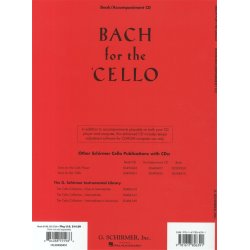 J.S. Bach: Bach For The Cello - 10 Easy Pieces In 1st Position