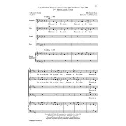 Shulamit Ran: Shirim L'Yom Tov &ndash; Four Festive Songs