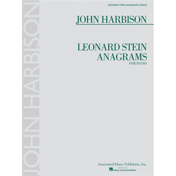 John Harbison: Leonard Stein Anagrams