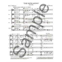 Thomas Augusta Read The Rewaking Satb Choral