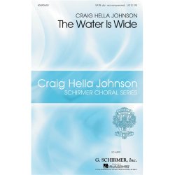 JOHNSON CRAIG HELL THE WATER IS WIDE SATB DIVISI CHOR WITH VLC