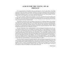 Robert Schumann: Album For The Young Op.68 / Scenes From Childhood Op.15