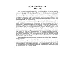 Robert Schumann: Album For The Young Op.68 / Scenes From Childhood Op.15