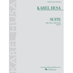 Karel Husa: Suite For Viola And Piano Op.5