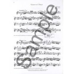 G.P. Telemann: Four Sonatas For Flute And Piano (Book/CD)