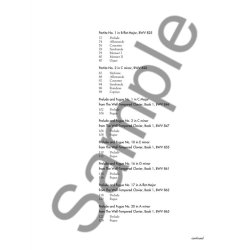 Bach Favorite Piano Works