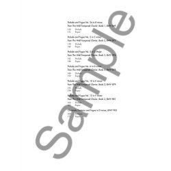 Bach Favorite Piano Works