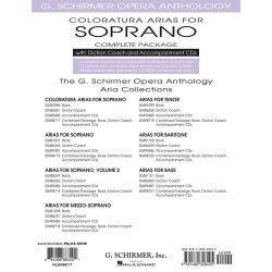 Coloratura Arias For Soprano - Complete Package