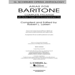 Arias For Baritone - Complete Package