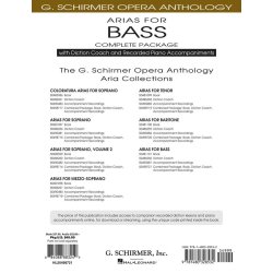 Arias For Bass - Complete Package