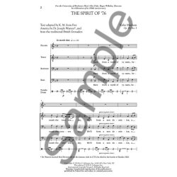 Arr. Kirke Mechem: The Spirit Of '76