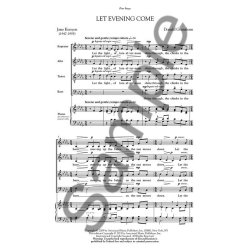 Donald Grantham: Let Evening Come (Arr. Jane Kenyon)