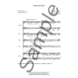 Johannes Brahms: Wiegenlied (Arr. Jon Washburn)