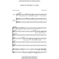 Tobin Stokes: Hear My Prayer, Oh Lord (SSA DV A Cappella)