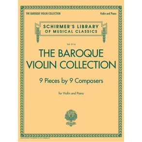 Schirmer's Library Of Musical Classics Vol. 2114: The Baroque Violin Collection