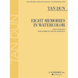 Tan Dun: Eight Memories In Watercolor  (Guitar Duet)