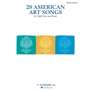28 American Art Songs (High Voice And Piano)
