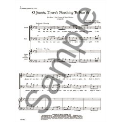 O Jeanie Theres Naething To Fear Ye A Cappella