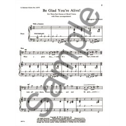 Be Glad Youre Alive