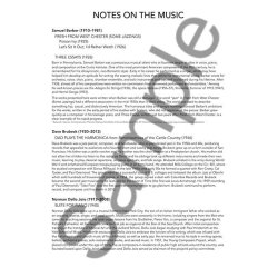 20th Century American Composers: Upper Intermediate Level Piano