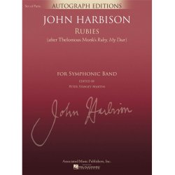 Harbison John Rubies (After Thelonious Monk Ruby My Dear) Sc/Pts