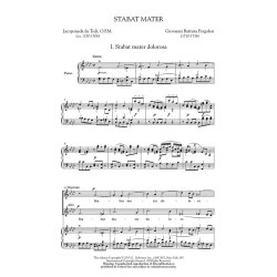 Giovanni Battista Pergolesi: Stabat Mater (First Movement) (SA)