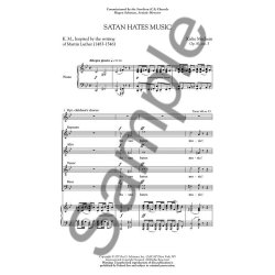 Mechem Kirke Satan Hates Music Chor Bk
