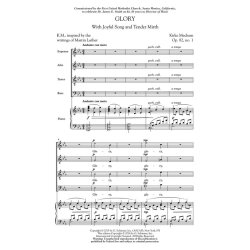 Kirke Mechem: Glory (With Joyful Song And Tender Mirth)