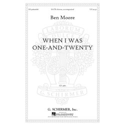 Ben Moore: When I Was One-And-Twenty