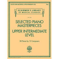 Selected Piano Masterpieces - Upper Intermediate Level (Piano Book)