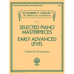 Selected Piano Masterpieces - Early Advanced Level (Piano Book)