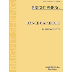 Bright Sheng: Dance Capriccio For Piano Quintet - Score And Parts