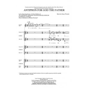 Antiphon for God the Father : Dale Warland Choral Series