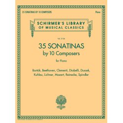 35 Sonatinas By 10 Composers For Piano