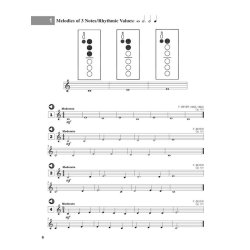 First Book of Classical Clarinet : 100 Progressive Melodies of 3 to 8 Notes with Piano Accompaniment