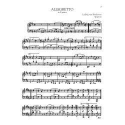 Selected Piano Pieces: Early Intermed to Intermed : 35 Selections from Bagatelles, German Dances, Minuets, Sonatas, Sonatinas and more