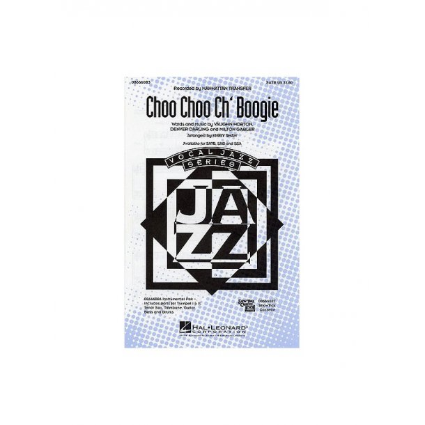 Horton, Darling And Gabler: Choo Choo Ch' Boogie (SATB/Piano)