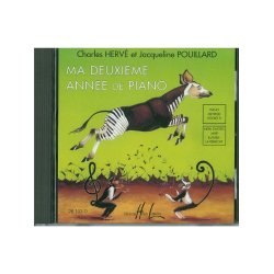 HERVE/POUILLARD MEIN ZWEITES JAHR KLAVIERUNTERRICHT PF CD ONLY