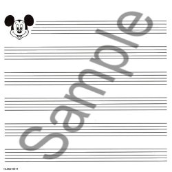 Mickey's Manuscript Paper