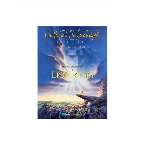 Elton John and Tim Rice: Can You Feel The Love Tonight