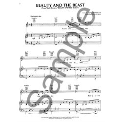 Alan Menken and Howard Ashman: Beauty And The Beast For Piano, Violin And Guitar (Duet Version)