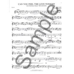 Disney Movie Magic Instrumental Solo Clarinet