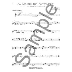 Disney Solos (Clarinet Or Tenor Saxophone)